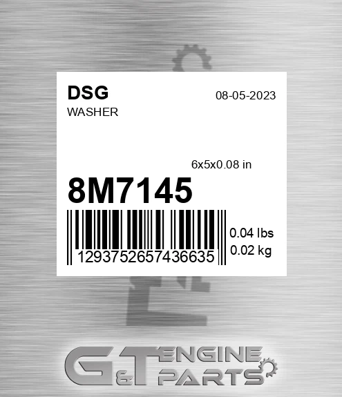 8M7145 Washer