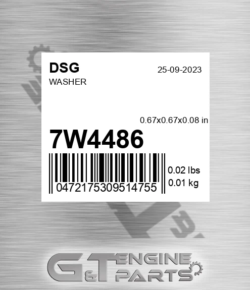 7W4486 Washer