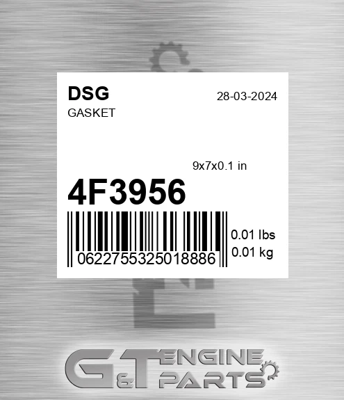4F3956 Gasket