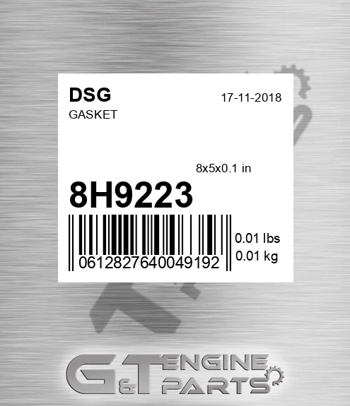 8H9223 Gasket