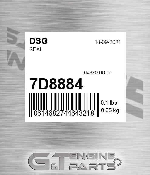 7D8884 Seal