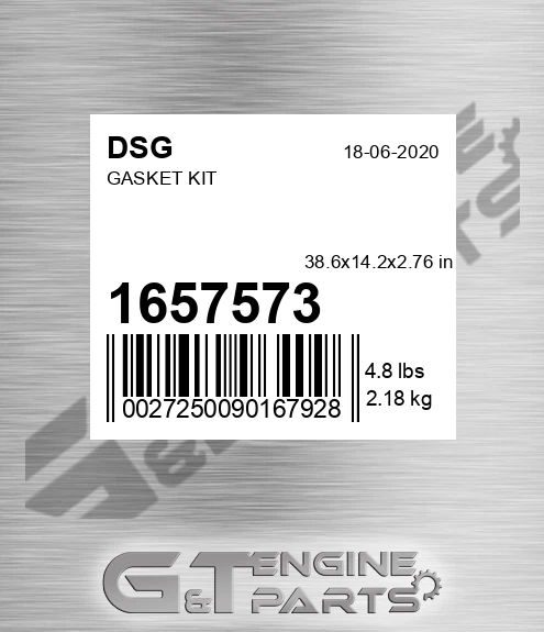 1657573 DSG Gasket Kit