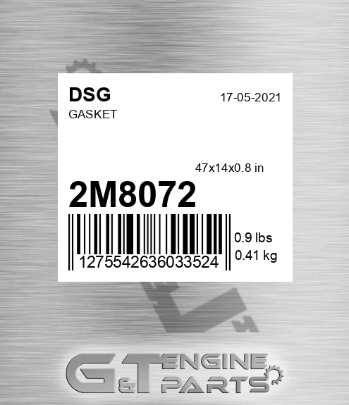 2M8072 Gasket
