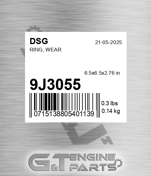 9J3055 DSG Ring, Wear