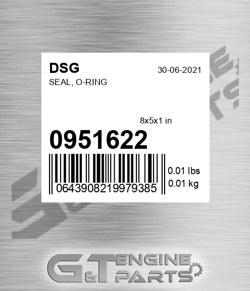 0951622 DSG Seal, O-ring