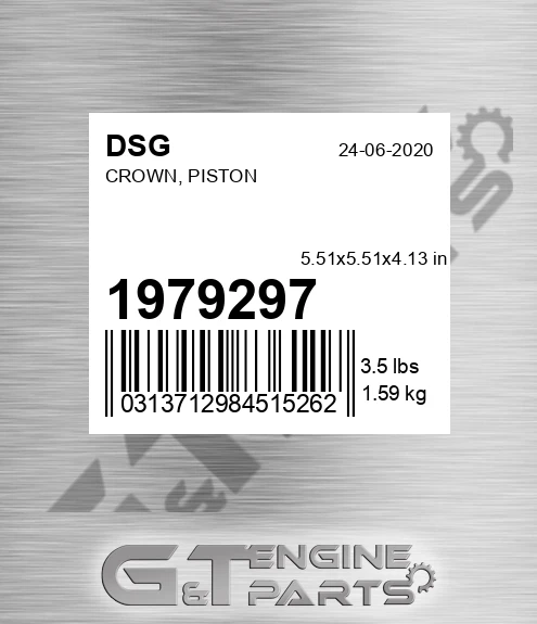 1979297 Crown, Piston