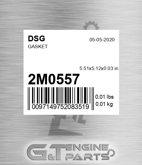 2M0557 Gasket