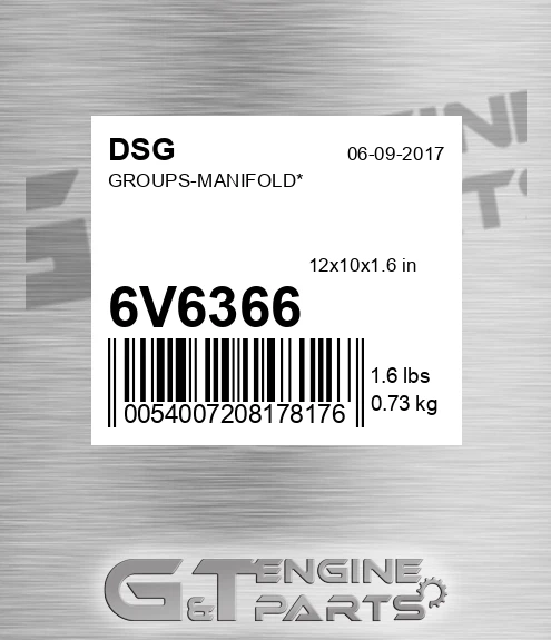 6V6366 Groups-manifold*