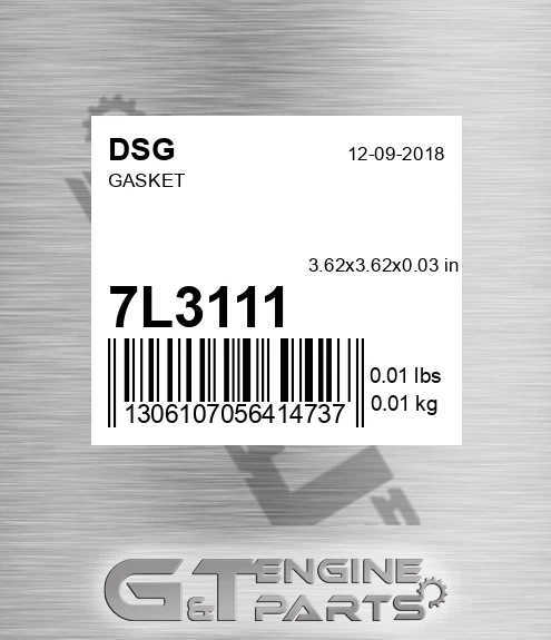 7L3111 Gasket