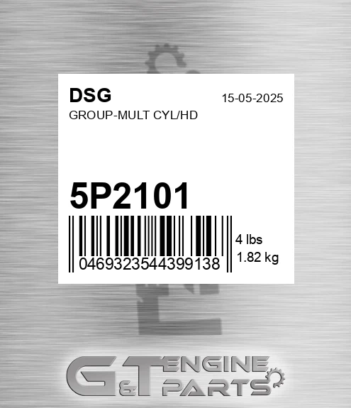 5P2101 Group-mult Cyl/hd