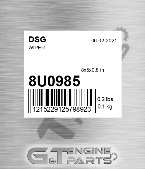 8U0985 Wiper