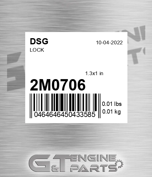 2M0706 Lock