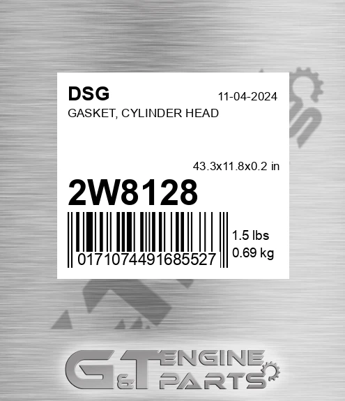 2W8128 Gasket, Cylinder Head