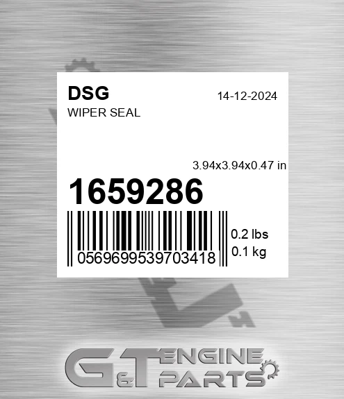 1659286 Wiper Seal