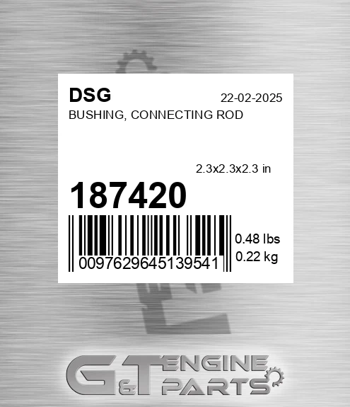 187420 Bushing, Connecting Rod