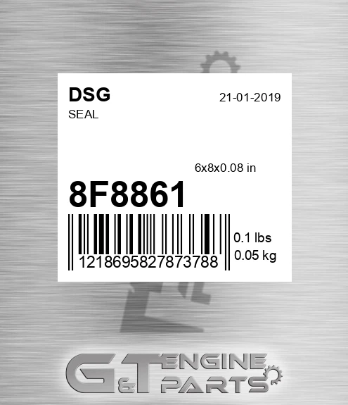 8F8861 Seal