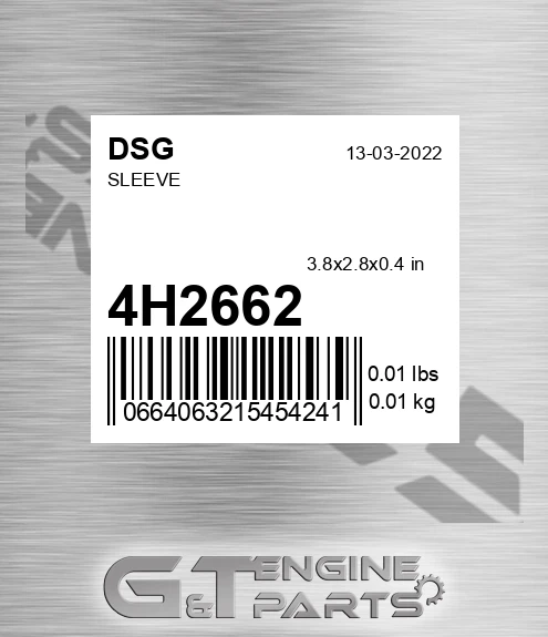 4H2662 DSG Sleeve