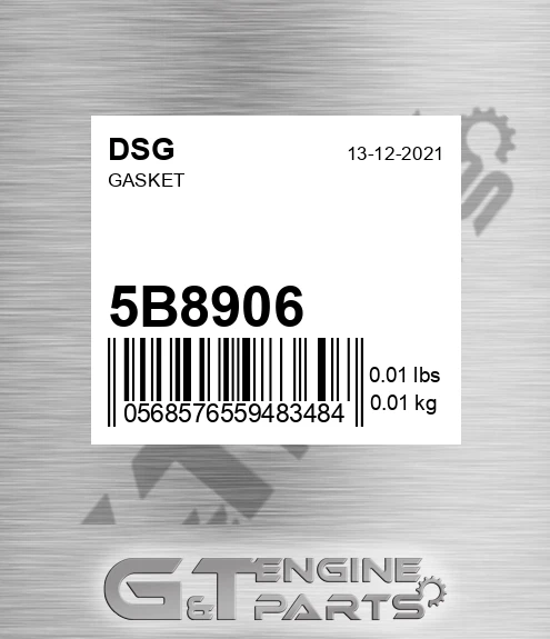 5B8906 Gasket