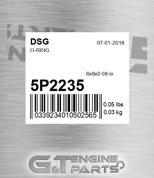 5P2235 O-ring