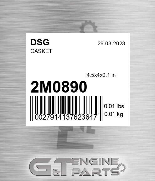 2M0890 Gasket