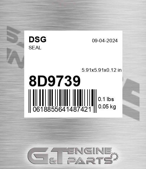 8D9739 Seal