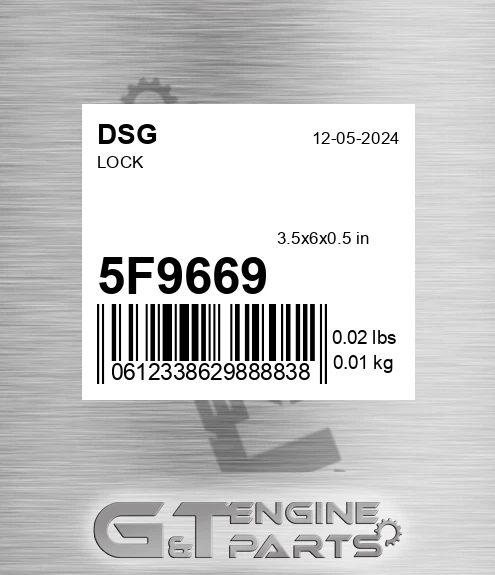 5F9669 Lock