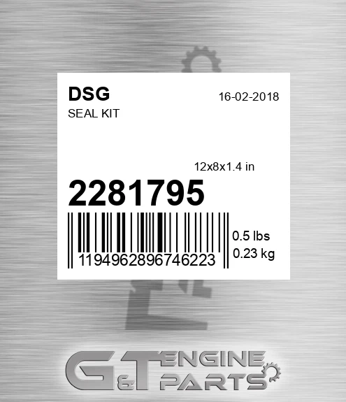 2281795 Seal Kit