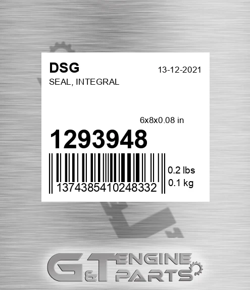 1293948 Seal, Integral