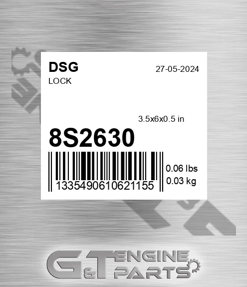 8S2630 Lock