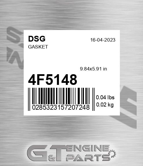 4F5148 DSG Gasket