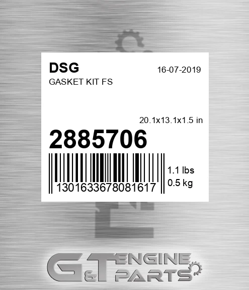 2885706 Gasket Kit Fs