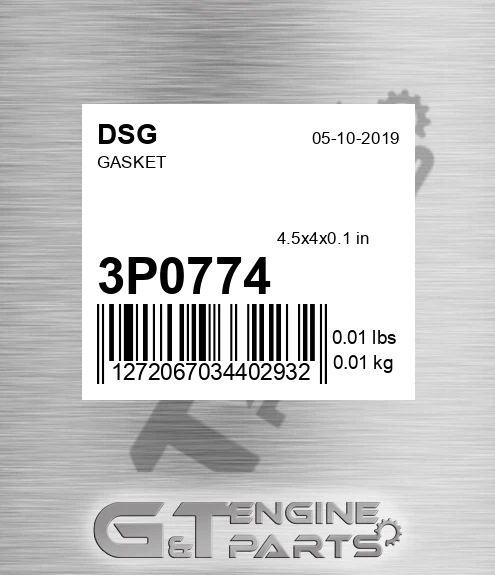 3P0774 Gasket