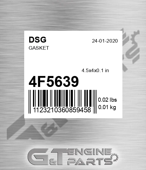 4F5639 DSG Gasket
