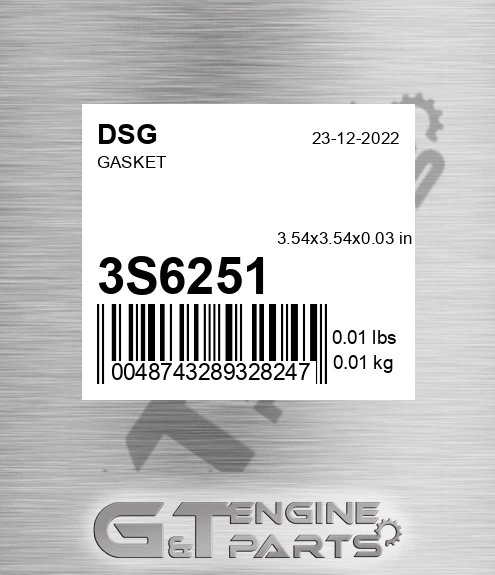 3S6251 Gasket