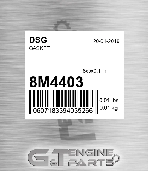 8M4403 Gasket
