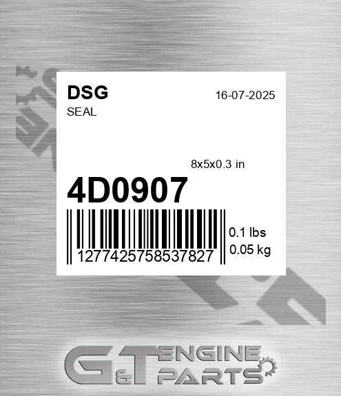4D0907 DSG Seal