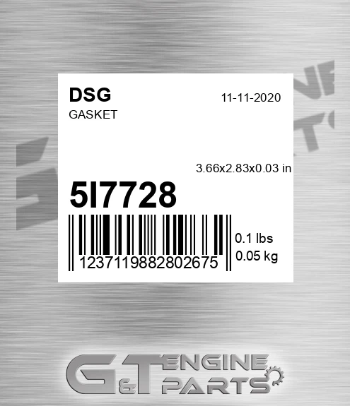 5I7728 Gasket