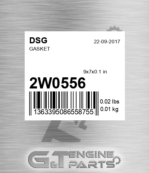 2W0556 Gasket