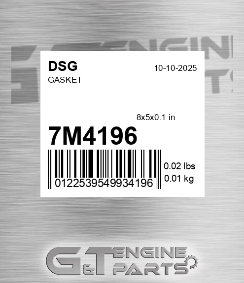 7M4196 Gasket