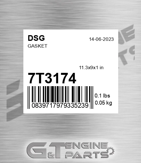 7T3174 Gasket