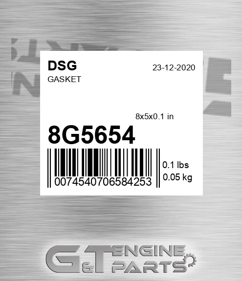 8G5654 Gasket