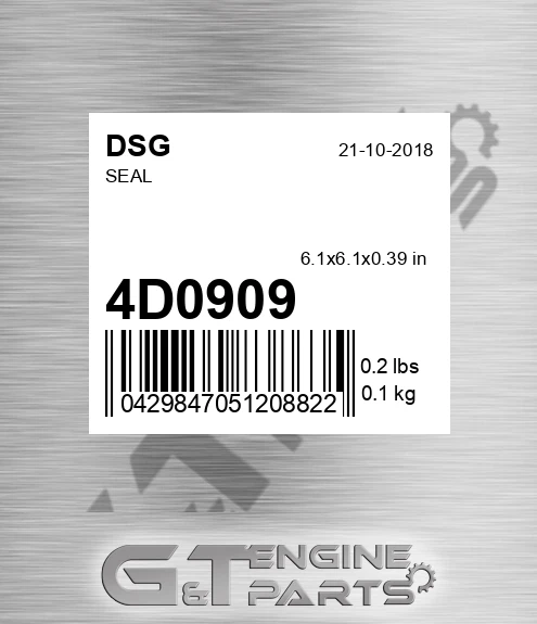 4D0909 Seal