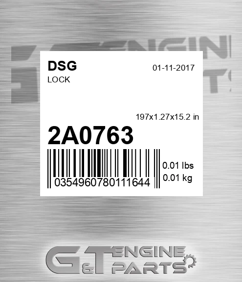 2A0763 Lock