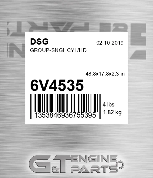 6V4535 DSG Group-sngl Cyl/hd