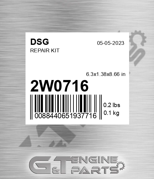2W0716 Repair Kit