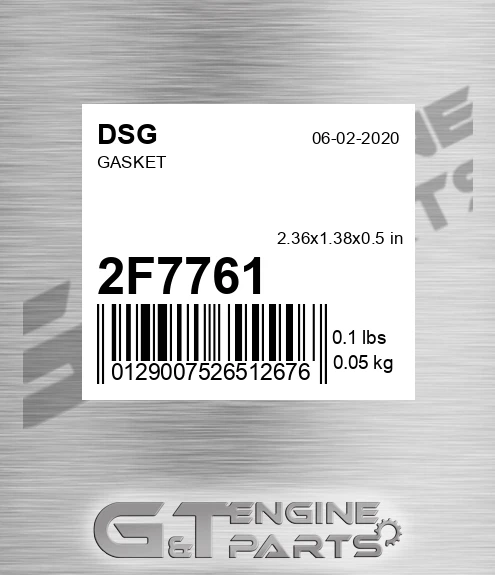2F7761 Gasket