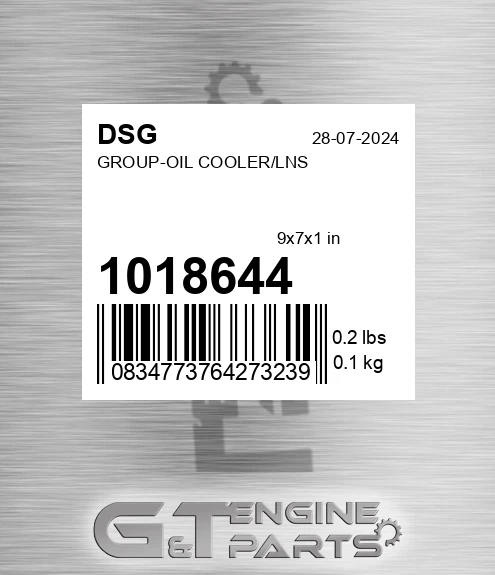 1018644 Group-oil Cooler/lns