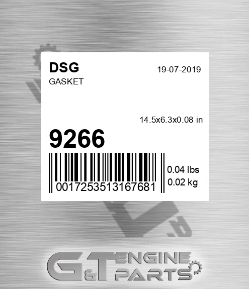 9266 Gasket