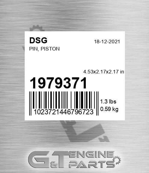 1979371 Pin, Piston