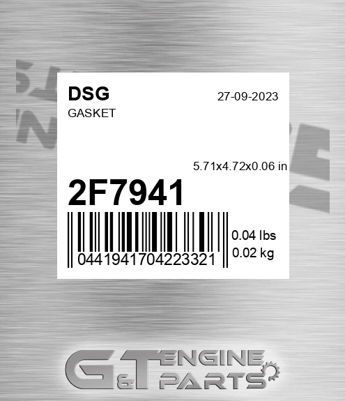 2F7941 Gasket